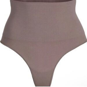 Skims Core Control HIGH-WAISTED THONG S/M Umber NWOT